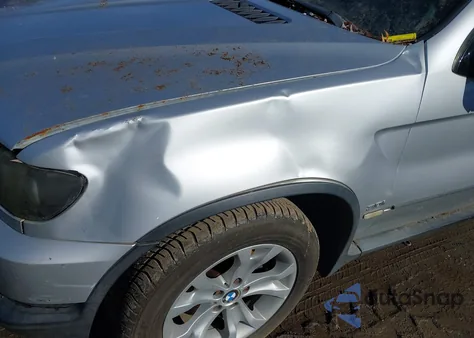 2001 BMW X5 3.0 from USA, damaged, VIN WBAFA53531LP23804